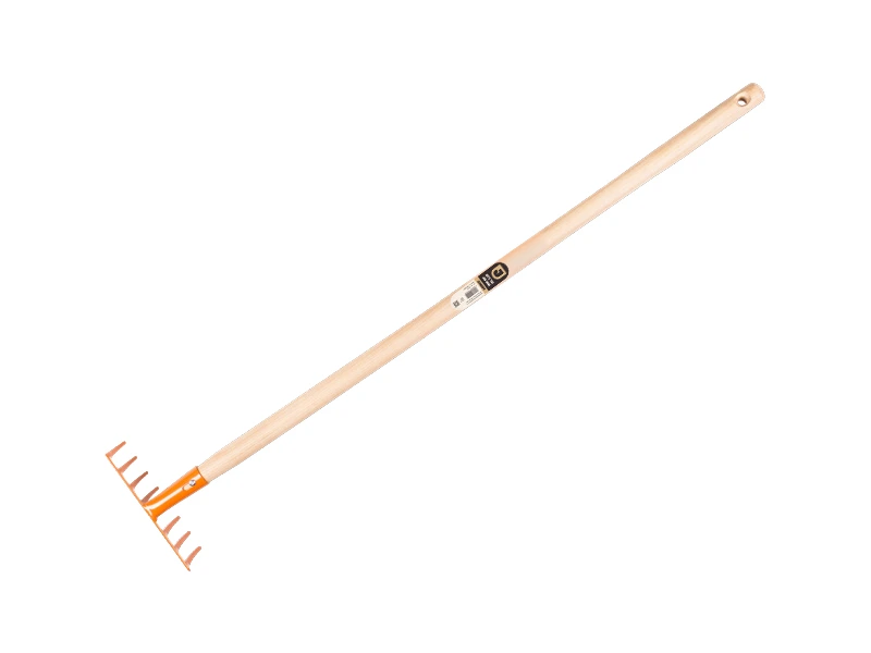 [1470730] Kinderharke Jimmy Kids orange mit Holzstiel