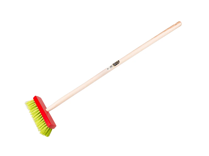 [1470750] Kinderbesen Jimmy Kids rot mit Holzstiel