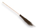 Birch broom - twig broom with IKAPE handle 160 x 2.8 cm