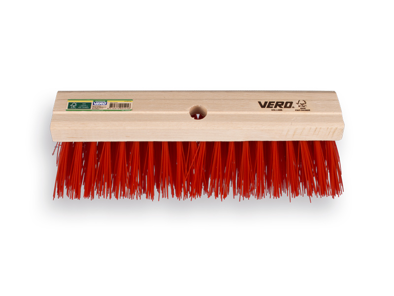 [1490330] Balai VERO 70 PPN rouge 35 cm, capuchon plat, sans manche