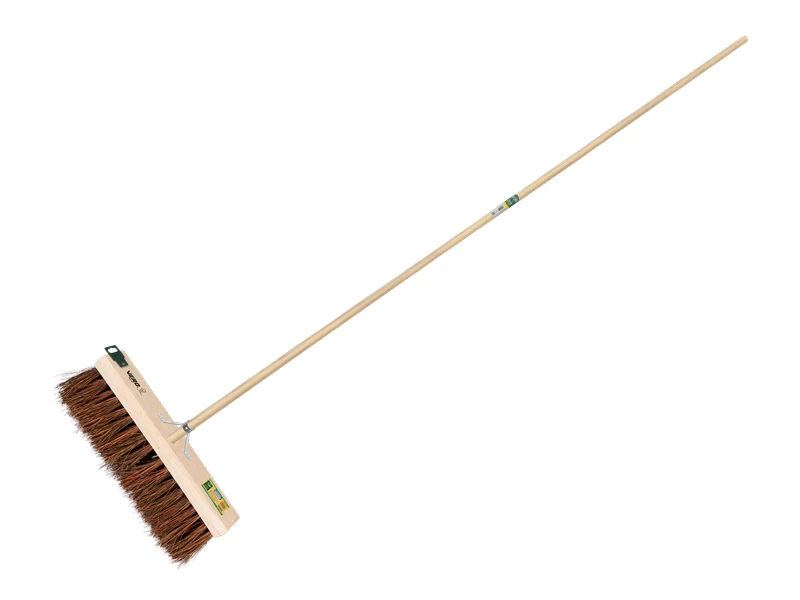 Bezem VERO 41B bassine-stalks 41 cm, met ATLAS steel 150 x 2,8 cm en stokhouder