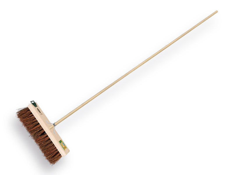 [1490391] Street broom VERO 41B bassine/stalks 41 cm, with ATLAS handle 150 x 2.8 cm and pole holder