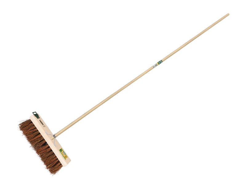 Besen VERO 37B Bassine-Stiele 37 cm, mit ATLAS Stiel 150 x 2,8 cm und Besenstielhalter