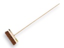 Street broom VERO 37B bassine/stalks 37 cm, with ATLAS handle 150 x 2.8 cm and stick holder