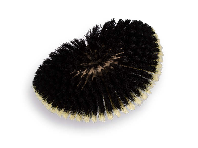 Cobweb brush VERO 918 synthetic fiber black/white 42 mm