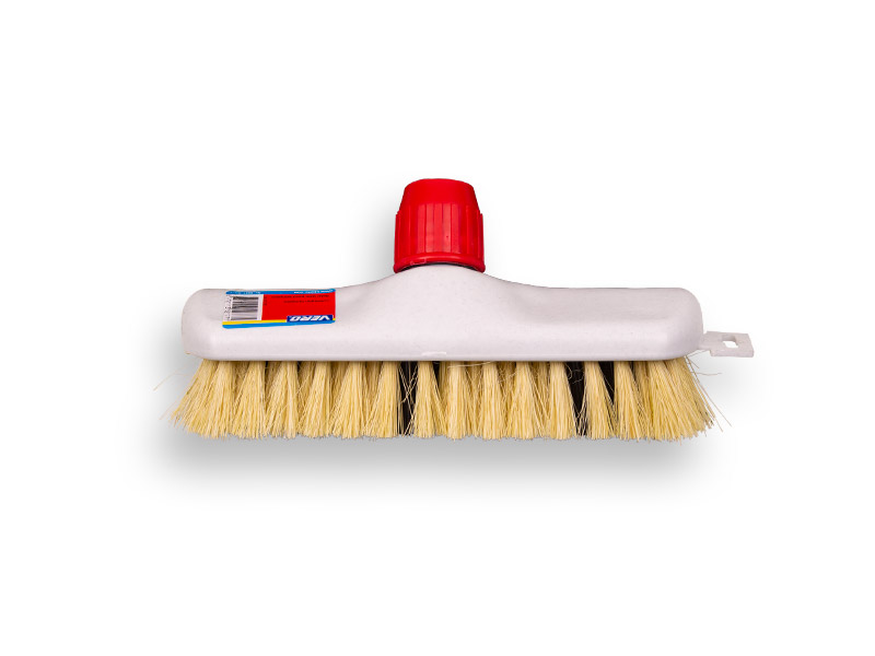 Deck brush VERO 203F 25 cm with tampico fiber and with plastic cap
