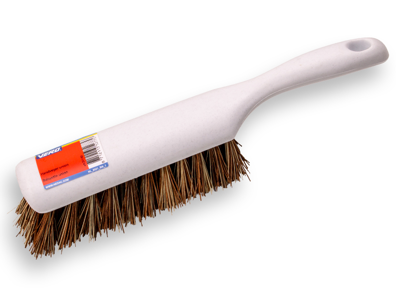 VERO Handfeger Kunststoff 30cm mit hartem Unionbesatz.