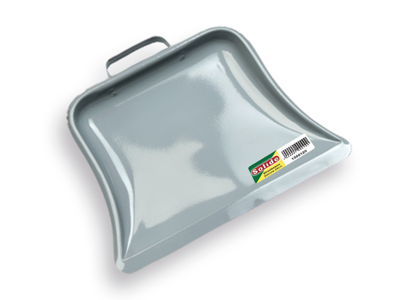 [1492000] Dustpan SOLIDE steel with handle