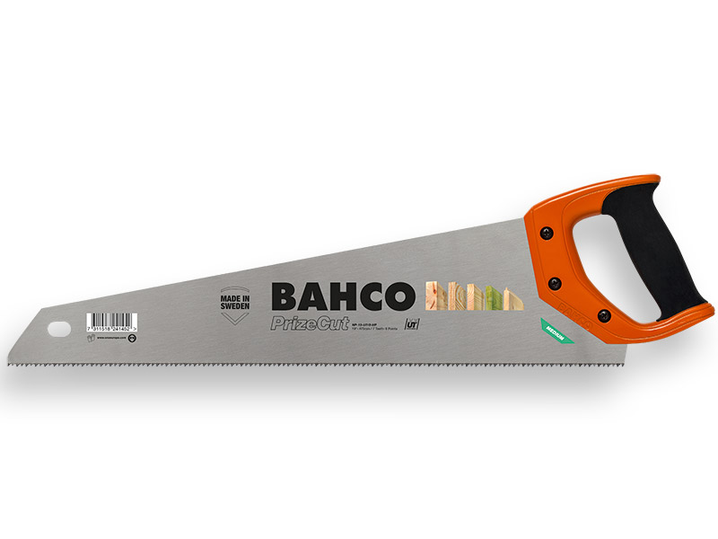 Hand saw BAHCO universal 475 mm, hardened tines
