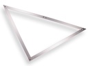 Folding hook LABORA aluminium 120 x 120 cm, with protective cover