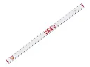 Wasserwaage BMI Alustar 200 cm, dickwandig Aluminium, 2 Libellen