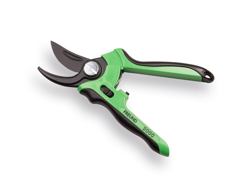 Pruning shear FREUND 2000, plastic handles, cuts up to 20 mm