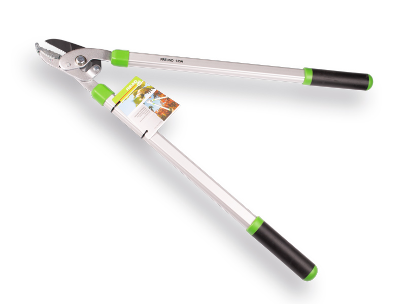 Branch lopper FREUND 135 A anvil 73 cm, aluminium handles, cuts up to 45 mm