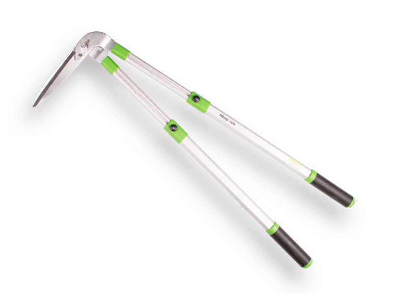 FREUND Rasenkantenschere 1-6 TA Vertikal schneidend. 7 fach einstellbare Aluminium-Teleskopgriffe bis zu 105 cm