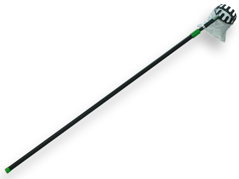 FREUND Obstpflücker mit Teleskopstange. Arbeitshöhe max. 5 Meter.