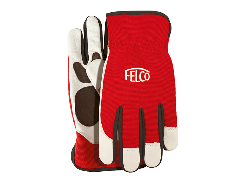 [1507836] Glove FELCO 702 size XL, cowhide leather with spandex back side