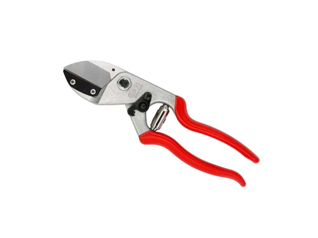 Sécateur FELCO 31, à enclume et lame droite, pour droitiers et gauchers, coupe jusqu'à 25 mm