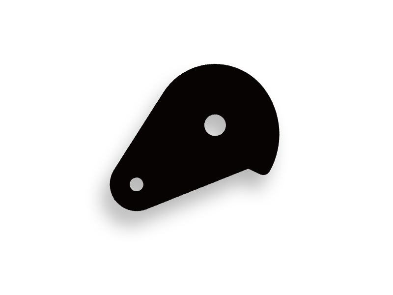 Base plate FELCO 9/15, for FELCO 9, 10, 16 and 17