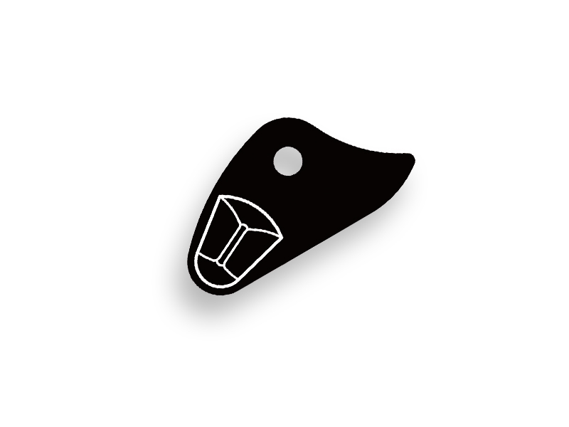 Verschlussklinke 9/12 für FELCO 9 und 10