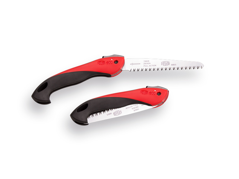 Scie d’élagage - Scie pliante FELCO 600 pliable, longueur de lame 16 cm, lame de scie droite