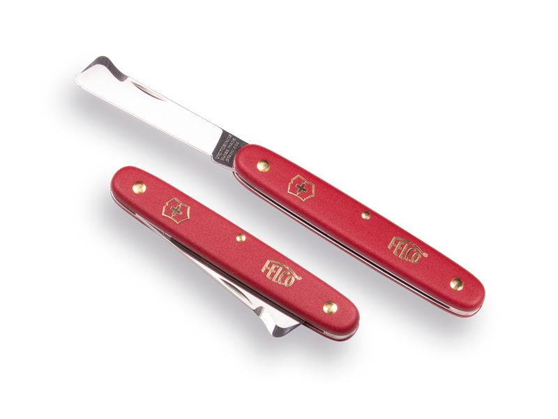 [1508395] Okuliermesser - Pfropfmesser FELCO 3.90 20, Edelstahl Klinge 57 mm, mit Rindenöffner