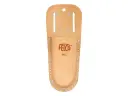 Leather holster FELCO 910, with belt loops and metal belt clip