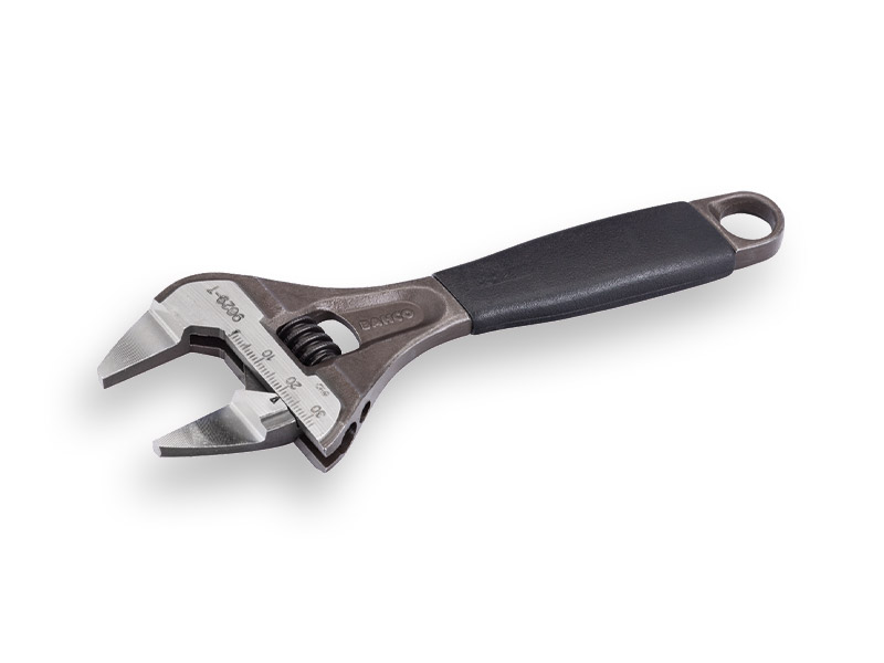 Spanner BAHCO ERGO™ 218 mm, jaw capacity 34 mm, with rubber grip