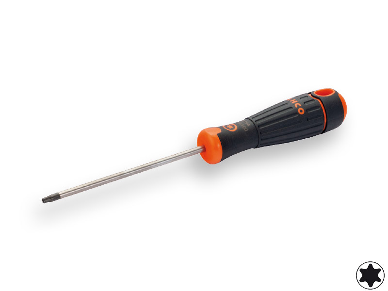 BAHCO Torx screwdriver, T40 x 150 mm, with rubber grip