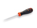 Pointeau BAHCO rond 6 x 100 mm, avec poignée en caoutchouc
