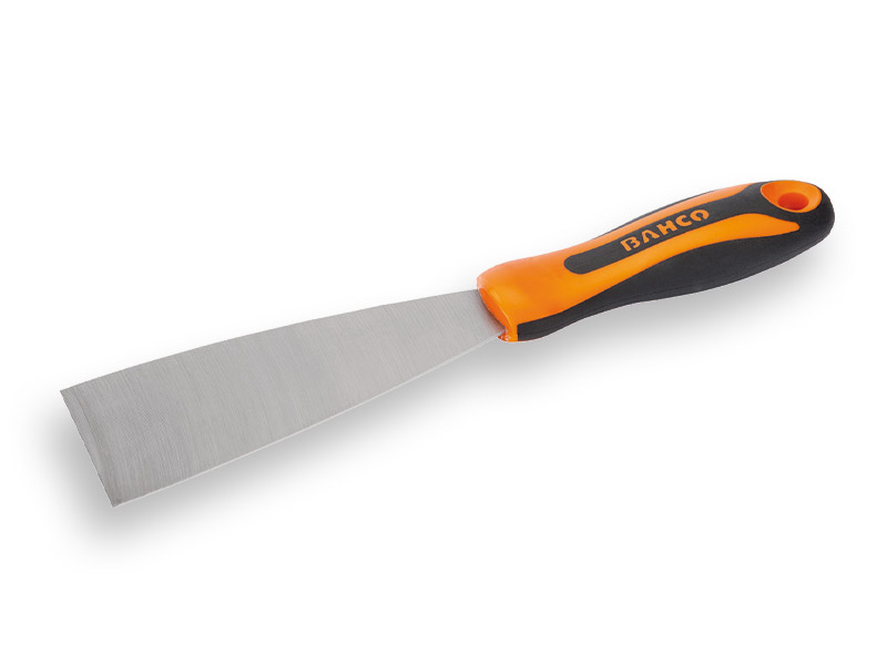 Couteau grattoir BAHCO 30 mm, lame en acier au carbone, manche bi-matière