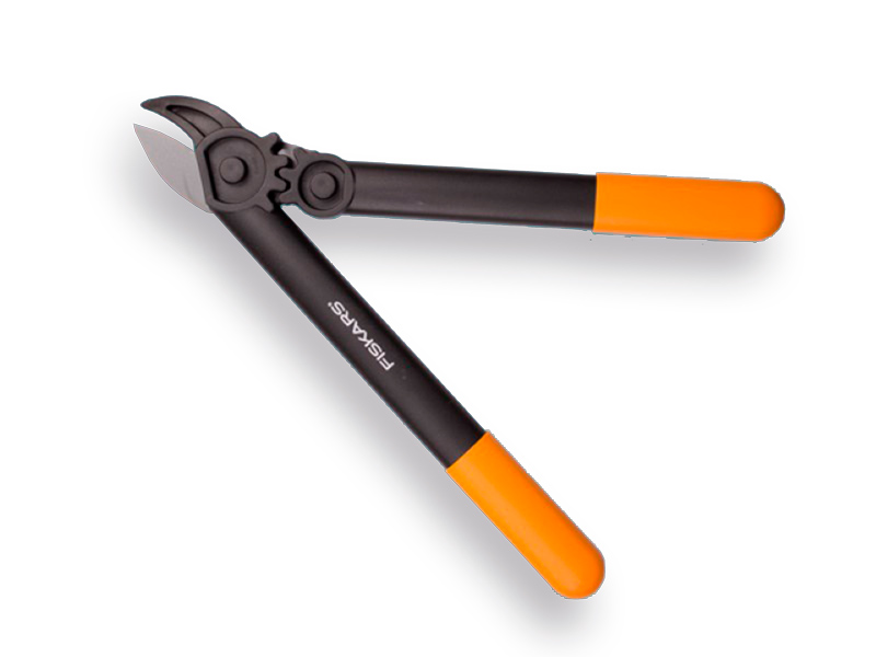 FISKARS L31 Amboss Astschere . Länge 39cm mit PowerGear System. Schneidet bis zu 35 mm ø