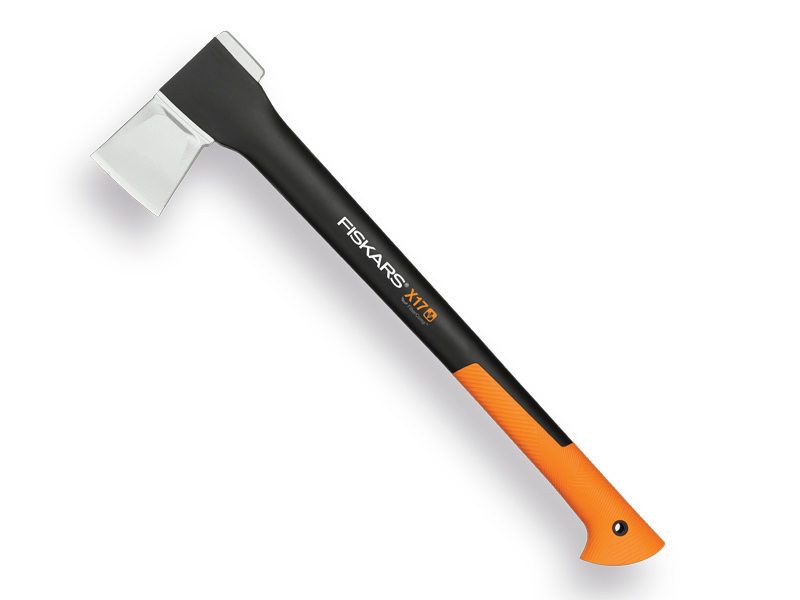 Hache à fendre FISKARS X17 M, 1570 grammes, avec manche FiberComp 60 cm