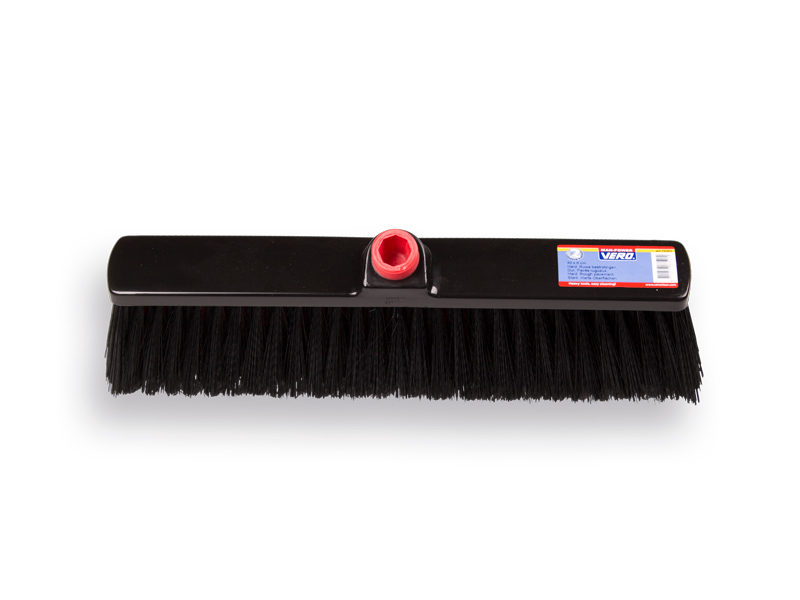 Besen VERO Man-Power BR 400  40 cm, Kunststoffkappe mit harter Faser