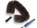 Brosse à toiles d’araignées PRO MOERMAN 34 cm, modèle triangulaire, 100% poils de chèvre, sans manche