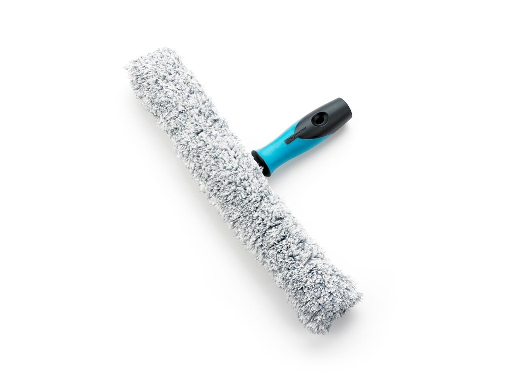 Nettoyeur de vitres PRO MOERMAN 35 cm, avec housse en microfibre et poignée en plastique