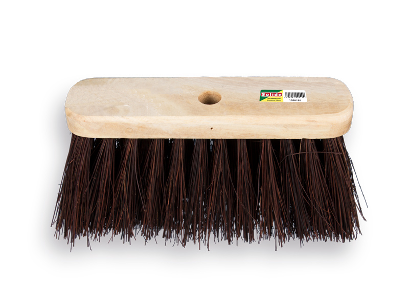 Street broom SOLIDE bahia 29 cm, flat head, without handle. FSC 100%