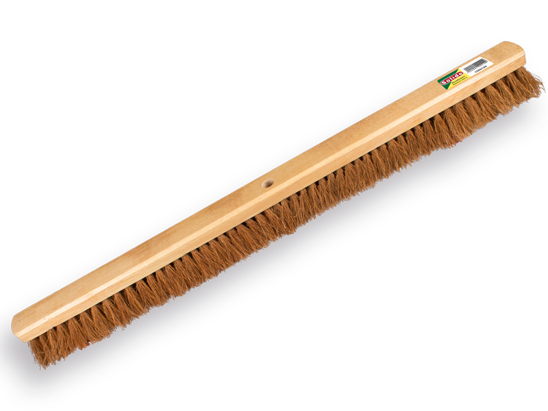Push broom SOLIDE coconut fibre 100 cm, flat head, without handle. FSC 100%