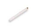 Ruler HULTAFORS 100 cm fiberglass white