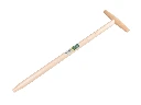 Digging fork handle ATLAS 80 cm with wide grip 24 cm, FSC 100%