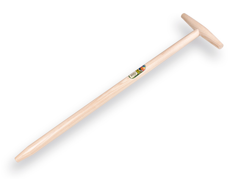 [210690] T-Stiel für Grabegabel ATLAS 90 cm mit breitem Griff 24 cm, FSC 100%