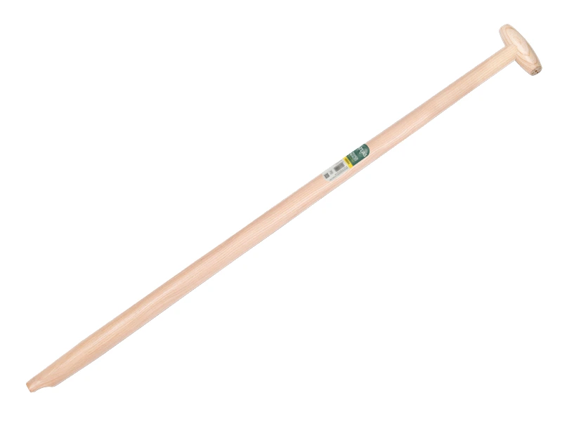 [210793] Shovel handle ATLAS 110 cm straight, with through-mount T-grip, FSC 100%