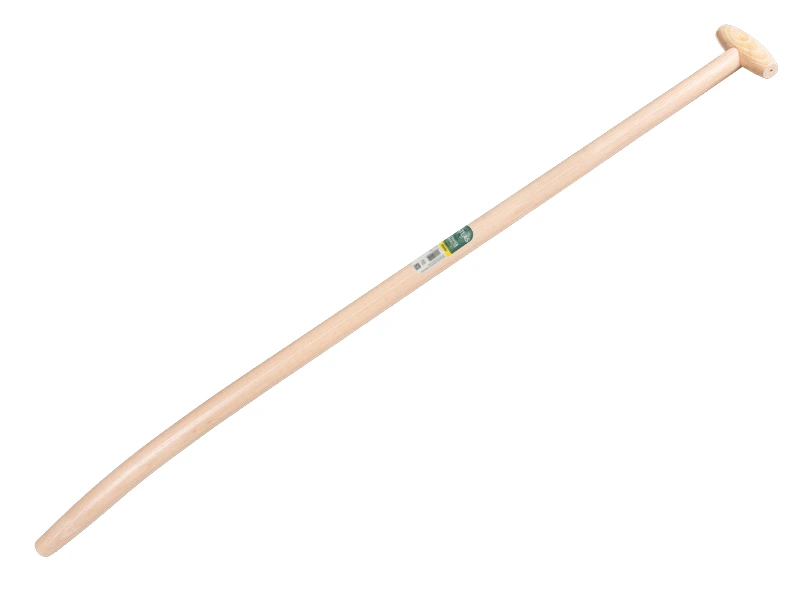 [210830] Manche de pelle ATLAS 130 cm courbé, avec poignée en T percée, FSC 100%