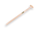 Manure fork handle ATLAS 85 cm, for fork with forged tines, T-grip, FSC 100%