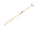 Manure fork handle ATLAS 95 cm, for fork with forged tines, through-mount T-grip, FSC 100%