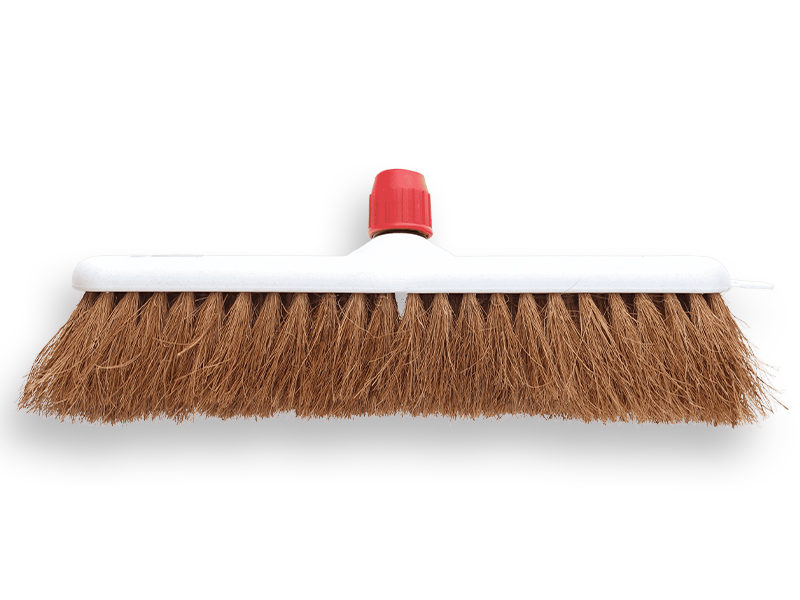 Saalbesen VERO Kokosfaser 50 cm, Kunststoffkörper, mit Stielhalterung