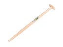 Spade handle ATLAS 80 cm milled end, with through-mount T-grip, for S&J spade, FSC 100%