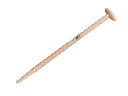 Spatenstiel ATLAS 85 cm eingefräst, mit durchgesteckter T-Griff, für S&J Spaten, FSC 100%