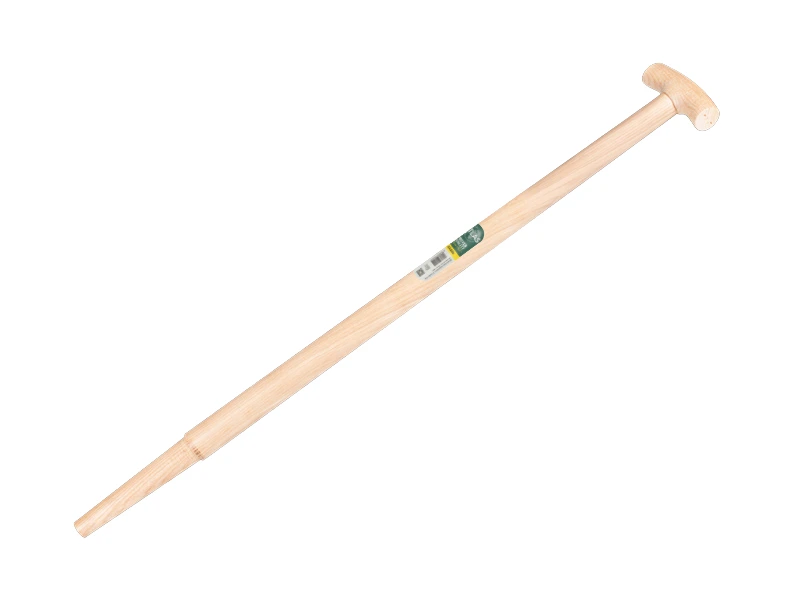 Spade handle ATLAS 90 cm milled end, with T-grip, for S&J spade, FSC 100%