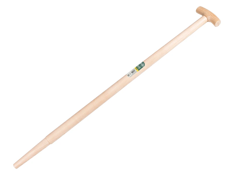 [211760] Spatenstiel ATLAS 100 cm eingefräst, mit T-Griff, für S&J Spaten, FSC 100%