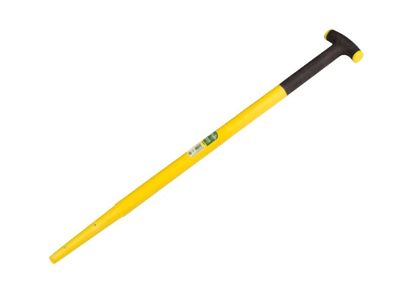 Manche de bêche ATLAS en plastique 88 cm extrémité fraisée, avec noyau en fibre 21 mm, pour bêche S&J